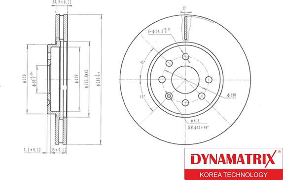 Dynamatrix DBD1236 - Discofreno autozon.pro