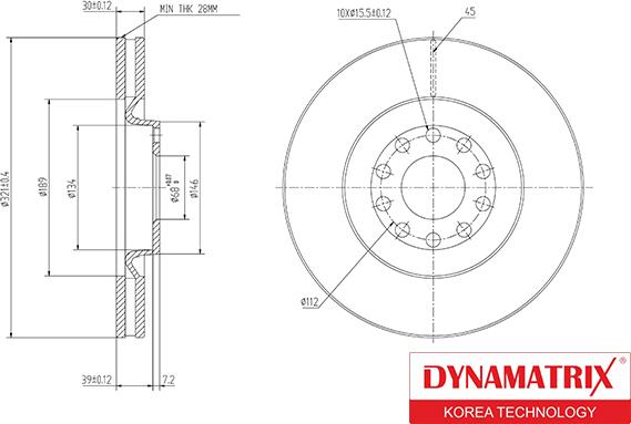 Dynamatrix DBD1705 - Discofreno autozon.pro