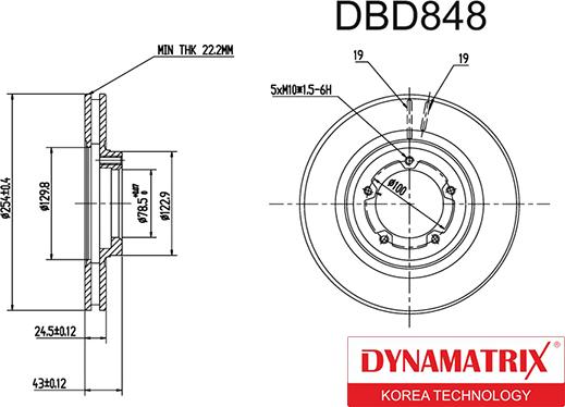 Dynamatrix DBD848 - Discofreno autozon.pro