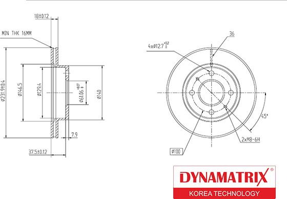 Dynamatrix DBD866 - Discofreno autozon.pro