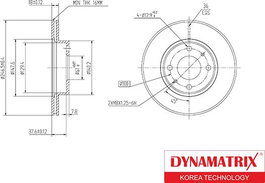 Dynamatrix DBD867 - Discofreno autozon.pro