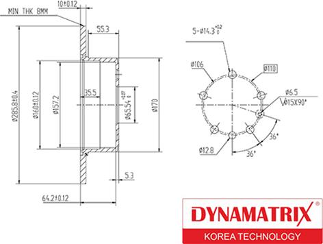 Dynamatrix DBD811 - Discofreno autozon.pro