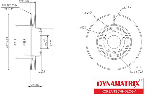 Dynamatrix DBD330 - Discofreno autozon.pro