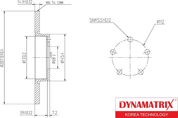 Dynamatrix DBD324 - Discofreno autozon.pro