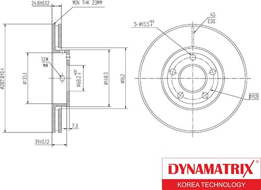 Dynamatrix DBD320 - Discofreno autozon.pro