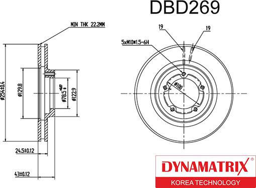 Dynamatrix DBD269 - Discofreno autozon.pro