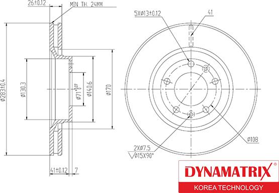 Dynamatrix DBD264 - Discofreno autozon.pro