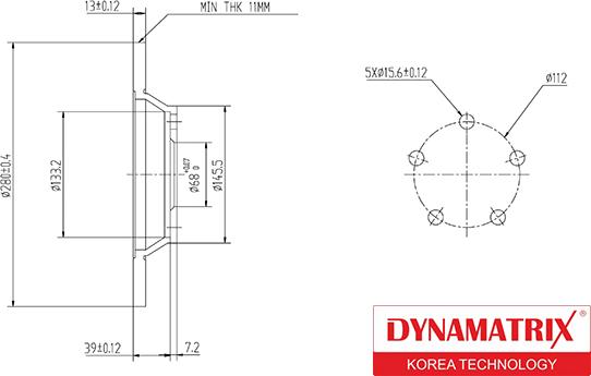 Dynamatrix DBD759 - Discofreno autozon.pro