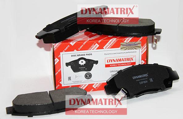 Dynamatrix DBP904 - Kit pastiglie freno, Freno a disco autozon.pro