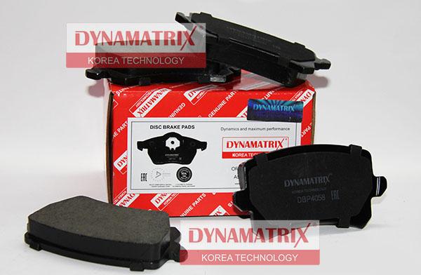 Dynamatrix DBP4058 - Kit pastiglie freno, Freno a disco autozon.pro