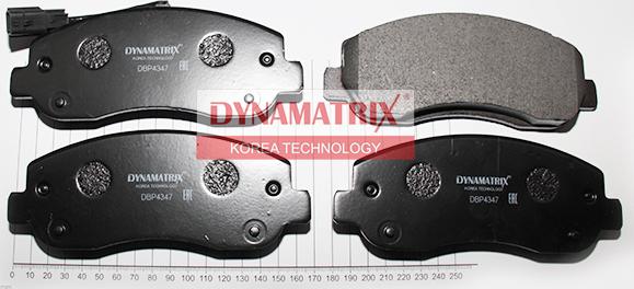 Dynamatrix DBP4347 - Kit pastiglie freno, Freno a disco autozon.pro