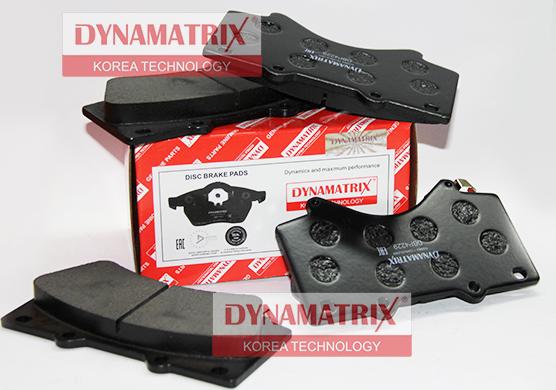 Dynamatrix DBP4229 - Kit pastiglie freno, Freno a disco autozon.pro