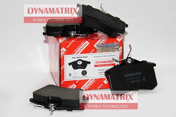 Dynamatrix DBP4222 - Kit pastiglie freno, Freno a disco autozon.pro