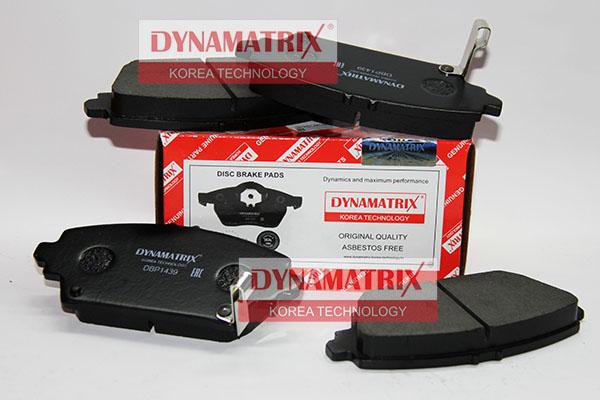 Dynamatrix DBP1439 - Kit pastiglie freno, Freno a disco autozon.pro