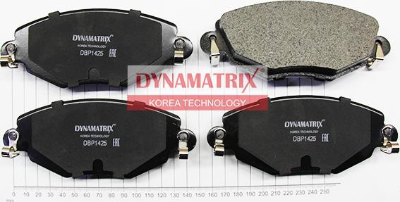 Dynamatrix DBP1425 - Kit pastiglie freno, Freno a disco autozon.pro