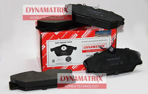 Dynamatrix DBP1420 - Kit pastiglie freno, Freno a disco autozon.pro