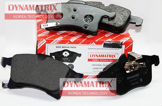 Dynamatrix DBP1640 - Kit pastiglie freno, Freno a disco autozon.pro