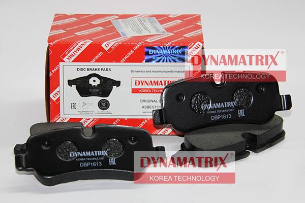 Dynamatrix DBP1613 - Kit pastiglie freno, Freno a disco autozon.pro