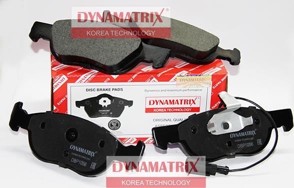 Dynamatrix DBP1056 - Kit pastiglie freno, Freno a disco autozon.pro