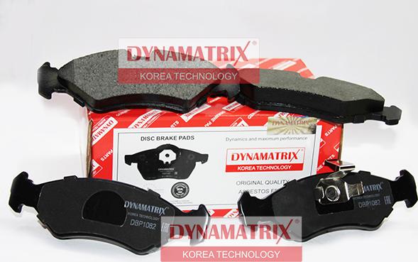 Dynamatrix DBP1082 - Kit pastiglie freno, Freno a disco autozon.pro