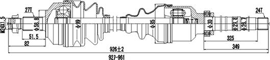 Dynamatrix DDS210120 - Albero motore / Semiasse autozon.pro