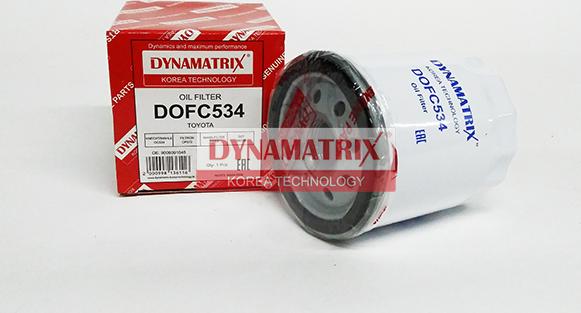 Dynamatrix DOFC534 - Filtro olio autozon.pro