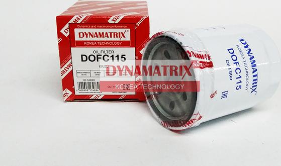 Dynamatrix DOFC115 - Filtro olio autozon.pro