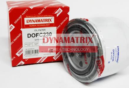 Dynamatrix DOFC230 - Filtro olio autozon.pro