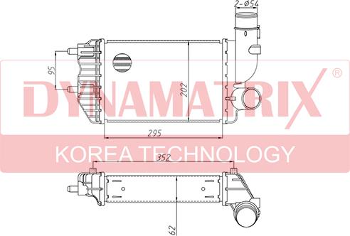 Dynamatrix DR96889 - Intercooler autozon.pro