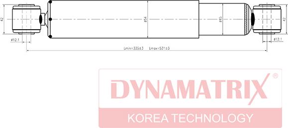 Dynamatrix DSA445020 - Ammortizzatore autozon.pro