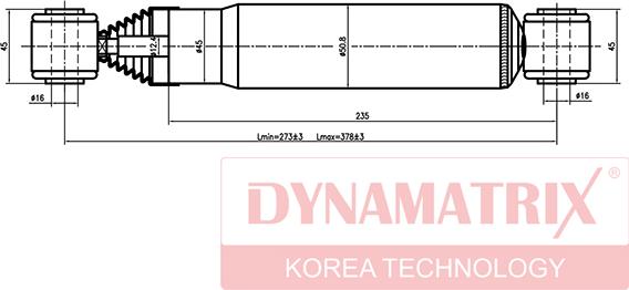 Dynamatrix DSA441066 - Ammortizzatore autozon.pro