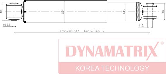 Dynamatrix DSA441081 - Ammortizzatore autozon.pro