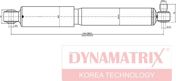 Dynamatrix DSA551805 - Ammortizzatore autozon.pro