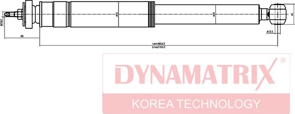 Dynamatrix DSA553183 - Ammortizzatore autozon.pro