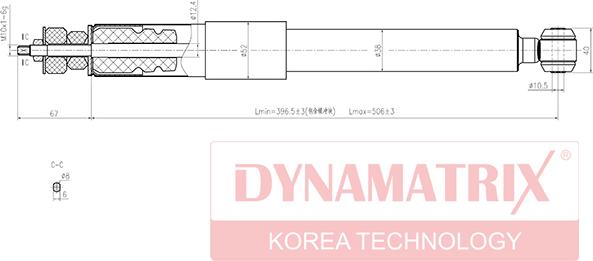 Dynamatrix DSA553177 - Ammortizzatore autozon.pro