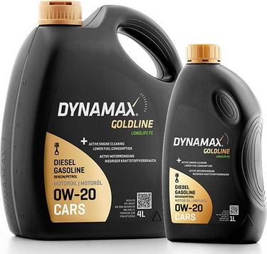 Dynamax GOLDLINE LONGLIFE 0W20 - Olio motore autozon.pro