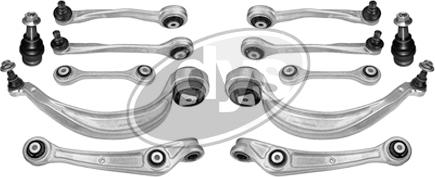 DYS 29-04411 - Kit braccio oscillante, Sospensione ruota autozon.pro