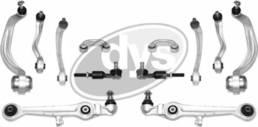 DYS 29-05112-M - Kit braccio oscillante, Sospensione ruota autozon.pro