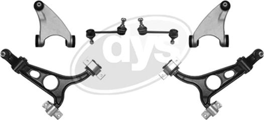 DYS 29-23869 - Kit braccio oscillante, Sospensione ruota autozon.pro