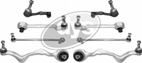 DYS 29-23714 - Kit braccio oscillante, Sospensione ruota autozon.pro