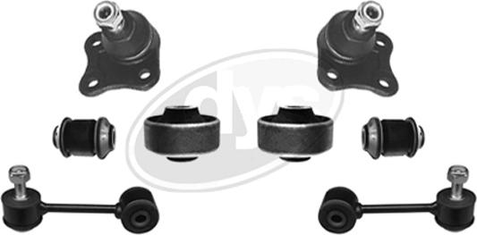 DYS 29-23736 - Kit braccio oscillante, Sospensione ruota autozon.pro