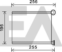 EACLIMA 45C55010 - Scambiatore calore, Riscaldamento abitacolo autozon.pro