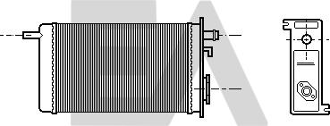 EACLIMA 45C60007 - Scambiatore calore, Riscaldamento abitacolo autozon.pro