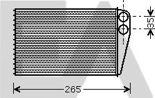 EACLIMA 45C60028 - Scambiatore calore, Riscaldamento abitacolo autozon.pro