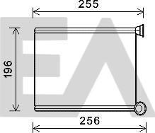 EACLIMA 45C10014 - Scambiatore calore, Riscaldamento abitacolo autozon.pro