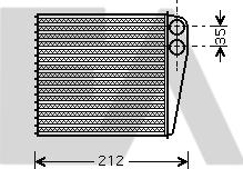 EACLIMA 45C18010 - Scambiatore calore, Riscaldamento abitacolo autozon.pro