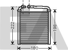 EACLIMA 45C77019 - Scambiatore calore, Riscaldamento abitacolo autozon.pro