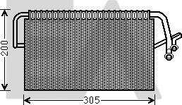 EACLIMA 43B50017 - Evaporatore, Climatizzatore autozon.pro