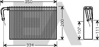 EACLIMA 43B07004 - Evaporatore, Climatizzatore autozon.pro