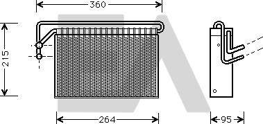 EACLIMA 43B07001 - Evaporatore, Climatizzatore autozon.pro